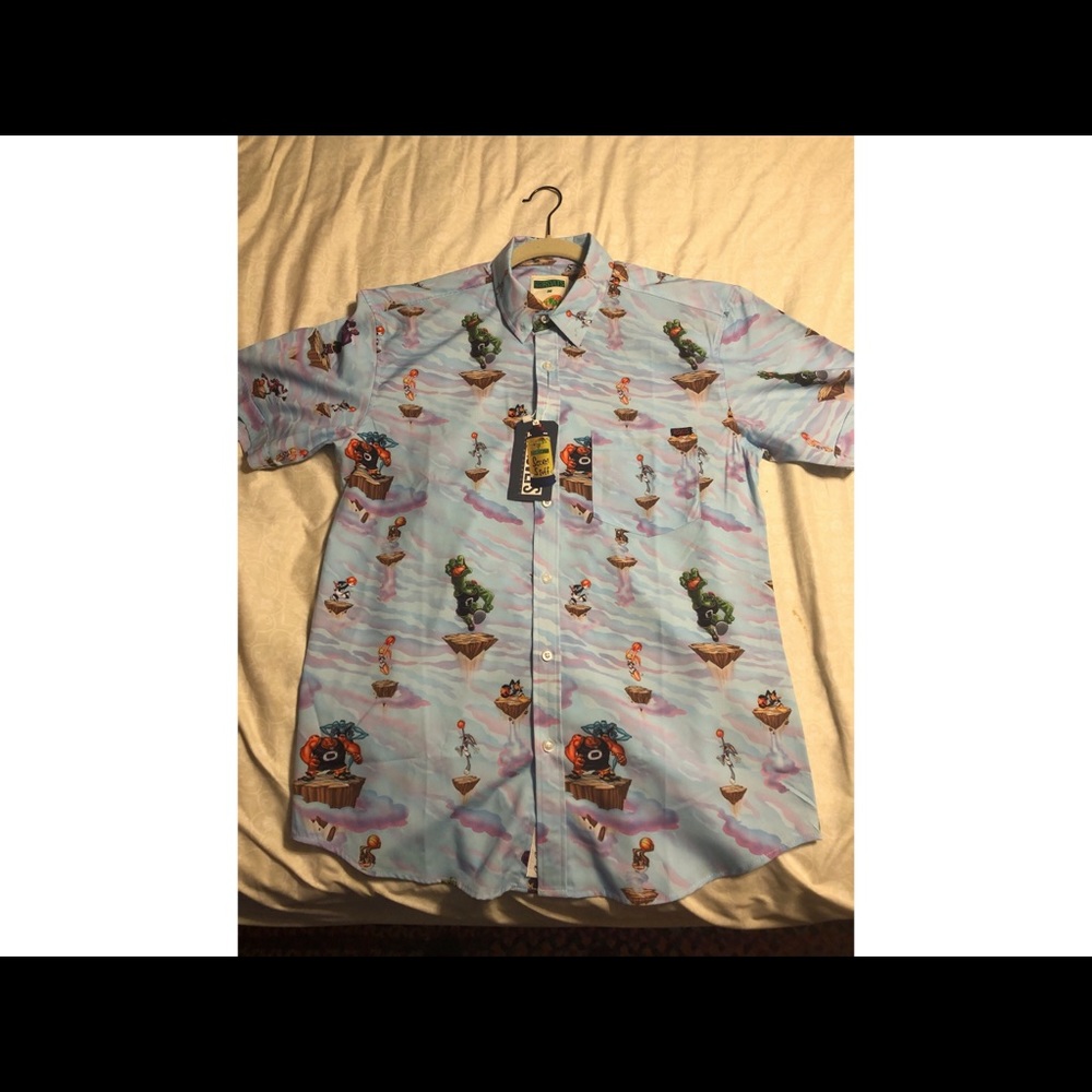 RSVLTS Space Jam “Sky Match” Short Sleeve Shirt